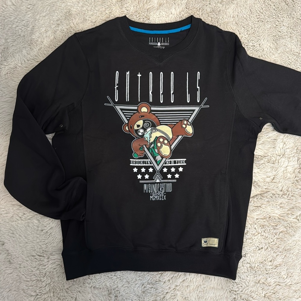 Entree Misunderstood Streetwear Graphic Crewneck Sweatshirt